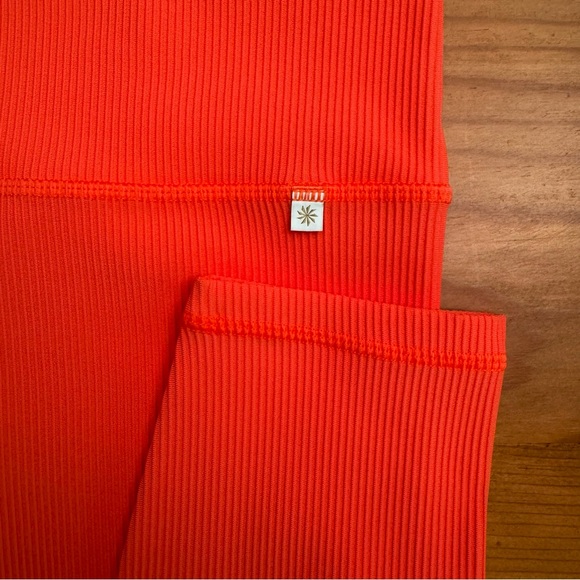 EUC Athleta x Alicia Keys Athletic Wear Set, Jewel Orange, 1X Top & XL Bottoms - Picture 10 of 12